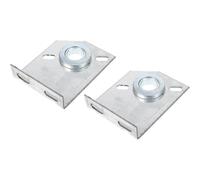 Pack of 2 Garage Door Spring Center Bearing Bracket, Garage Door Spring Anchor Center Plate