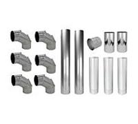 Pack offensif Bertrams VLE-Plus 19OP130 Ø 130, avec revêtement mural, câble de connexion V4A