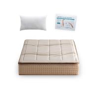 Pack Oreiller 2x75+ Protège-matelas 150+ Matelas PREMIUM Ressorts 150x200, 31cm, CALYPSO