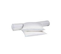 Pack oreiller et traversin moelleux/ferme duvet de canard anti-allergï¿½nes Someo 90