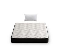 Pack Oreiller Fibre 2PCS de 100 + Matelas Viscoélastique 200x200, 21 cm, BAKU