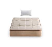 Pack Oreiller Fibre 2x90 + Matelas PREMIUM Ressorts ensachés 180x200, 31 cm, CALYPSO
