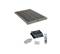 Pack ANTARION Panneau solaire 160W camping car + Kit de pose solaire avec régulateur de charge PWM 1