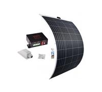 PACK Panneau solaire Souple 150W + Régulateur MPPT 15A + Kit de pose Camping-car