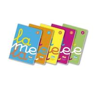 Pack Papier - Cahier - Carnet Editorial Lamela - 06a4p02 - Lot De 5 Cahiers A4 C 2,5 - 50 Feuilles Pp 90 G.