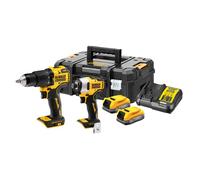 DeWALT DCK2062E2T DCD709+DCF809 (18V/2x1,7Ah Powerstack) Tstak