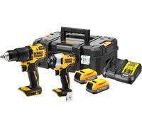 DEWALT Jeu de marteaux sans fil Dewa DCD709+DCF809, Perceuse à percussion