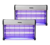 pack perel 2x destructeurs d'insectes electrique 30w antimoustique 230v 100m2 G