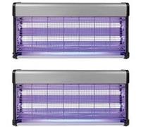 Conforama ZAP40 Destructeur D'insectes 40W Electrique Tue Moustiques Mouches 2 X 1, Lot de 2