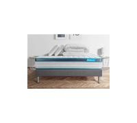 Pack PERFORM 140x200 Mousse a memoire de forme ProfiZone 5 zones Ultra epaisseur + Couette + 2 oreillers