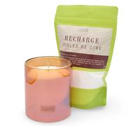 Pack perles de cire 400g + verre ambre