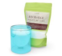 Pack perles de cire 400g + verre bleu