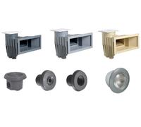 Pack pièces à sceller liner Hayward pour piscine 8 x 4 m - Couleur