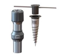 Pack Pied parasol droit + Base ancrage GARD&ROCK