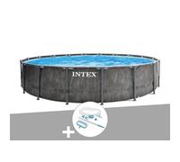 Pack piscine tubulaire Baltik ronde 5,49 x 1,22 m + Kit d'entretien