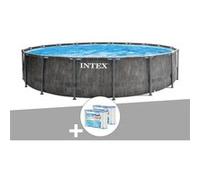 Intex Pools Kit piscine tubulaire Baltik ronde 4,57 x 1,22 m + 6 cartouches de filtration