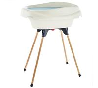 Pack plan à langer et baignoire - THERMOBABY - VASCO - Blanc Muguet - 2 en 1
