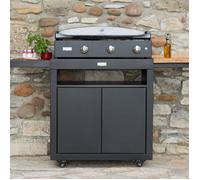 Pack Plancha à gaz Le Marquier Pure 375 Noire + Desserte