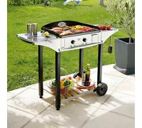 Pack Plancha à gaz Roller Grill 60 x 40 cm + Desserte