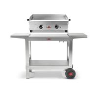 Pack Plancha électrique inox Krampouz Samba + chariot
