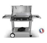 Pack plancha électrique PLANCHAELEC LUX 830 CARBON - CHARIOT MONCEAU inox G