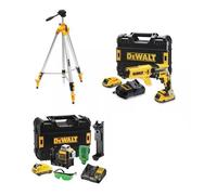 Pack plaquiste DEWALT DCF620D2K-QW + DCE089D1G-QW + DE0733-XJ - PACKPLAQUISTE