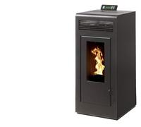 Pack Poêle à granules Interstoves MARINA 13 Etanche sortie Concentrique sur le dessus + Kit Conduit Vertical 80/125 -
