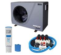 Pack Pompe à chaleur Piscine Poolex Silverline FI 70 + By pass universel + Testeur / Lecteur de pH et température