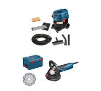 Pack ponceuse béton GBR 15 CAG + aspirateur GAS 35 L AFC BOSCH