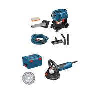 Pack ponceuse béton GBR 15 CAG + aspirateur GAS 35 M AFC BOSCH