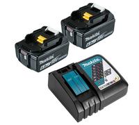 Pack power (2x6,0 Ah) avec chargeur simple - MAKITA 199480-6
