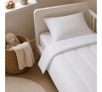 Pack premium couette hiver 120x150 garnissage 100% polyester 300 g/m2 et oreiller 40x60 cm GAVROCHE blanc