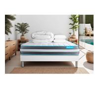 Pack prêt à dormir BODYFORM - BODY CARE - 140x190 cm - Mousse à mémoire de forme - Ferme
