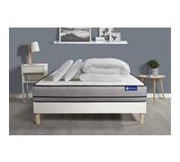 Actisom Pack prêt à dormir ACTIFLEX NIGHT 140x200 – ensachés 3 zones, som. kit blanc, couette