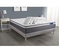 Actisom Pack prêt à dormir ACTIFLEX PLUS 160x200 - Ressorts ensachés, Mémoire de forme