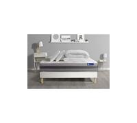 Actisom Pack lit Actimemo Relax 200x200 mémoire de forme, sommier kit blanc +2 oreillers +couette