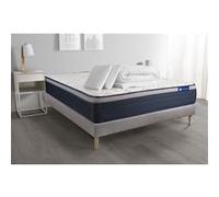 Pack prêt a dormir matelas Latex + Memoire de forme ACTILATEX MAX 160x200 cm + sommier KIT gris + 2 oreillers + couette