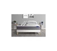 Actisom ACTIMEMO Zen 200x200 cm - Sommier Kit Blanc
