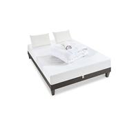- Pack Prêt à dormir SENSITIVE 90x190 cm - Matelas Mémoire de forme + Sommier + Accessoires
