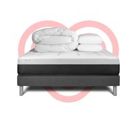 Pack prêt a dormir VITAL FORM 160 x 200 cm sommier Kit gris