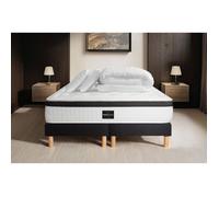 Pack Privilège 160x200 Mémoire de forme 5 zones double sommier