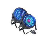 Pack Projecteurs PAR Extra-plat THINPAR-MATRIX 175 LED RGB 3-EN-1 MATRIÇABLE - Lot de 2 inclus