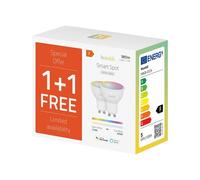 Pack promotionnel Hombli Smart Spot RGB+CCT Projecteur intelligent RGB GU10 5 W 350 lumens
