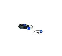 Pack Rallonge électrique 15m P17 + Adaptateur femelle pour Camping-Car
