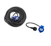 Pack Rallonge Néoprène CEE 17 30 m x 1.5mm2 + Adaptateur Femelle P17