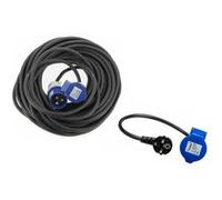 Pack Rallonge Néoprène CEE 17 30 m x 1.5mm2 + Adaptateur Femelle P17