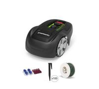 Pack robot tondeuse Optimow 5 GREENWORKS - pour 550m2 - 100m fil, 100 piquets et connecteurs