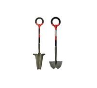 Venteo - Pack RootSlayer™ - Noir - Adulte - RootSlayer™ + RootSlayer dresse bordures™ - Jardin - Acier de carbone - Manche 360° Noir G