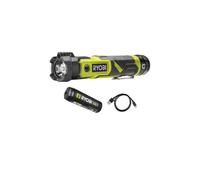 Pack RYOBI 4V Lampe torche RLP4-0 - 640 lumens - 1 Batterie 3 0Ah - 1 Câble USB