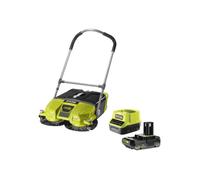 Pack RYOBI Balayeuse motorisée R18SW3-0G - 18V One+ - 53 cm - 1 Batterie 2.0Ah - 1 Chargeur rapide